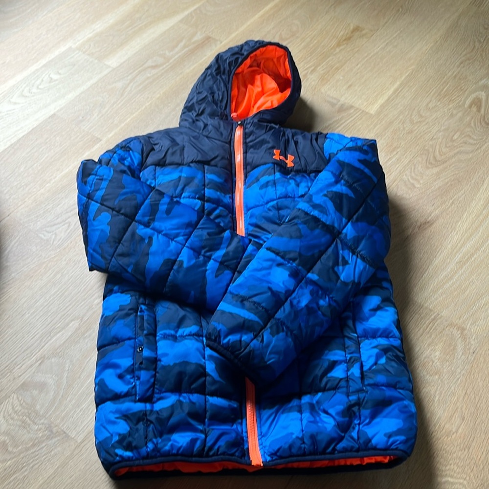 Boys Under Armour camouflage jacket